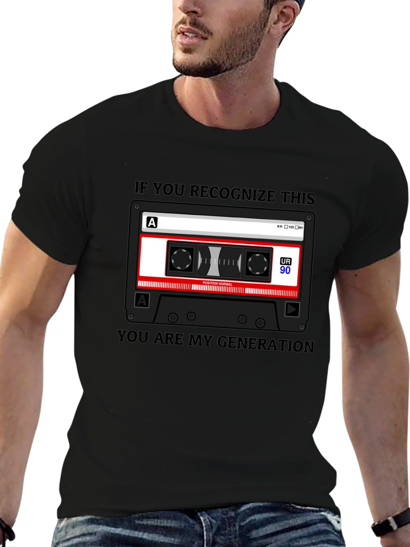 Retro Cassette Tape Generation T-Shirt