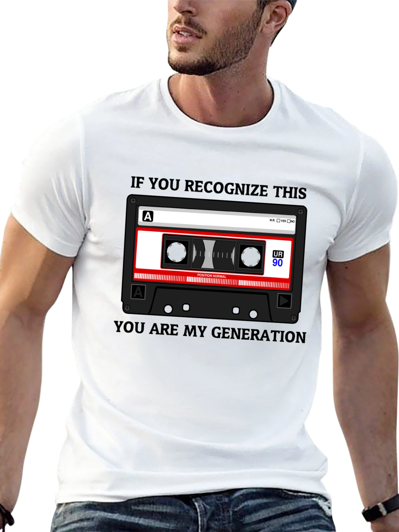 Retro Cassette Tape Generation T-Shirt