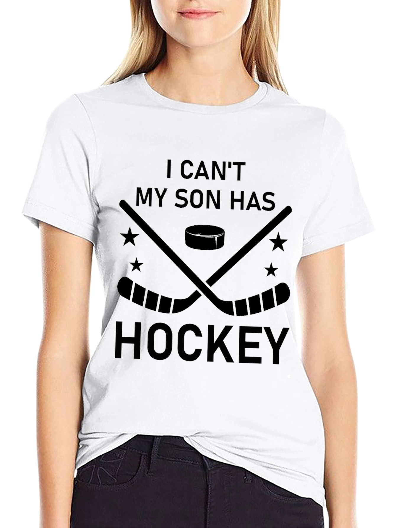 Hockey Son T-Shirt - Game Day Dad Tee