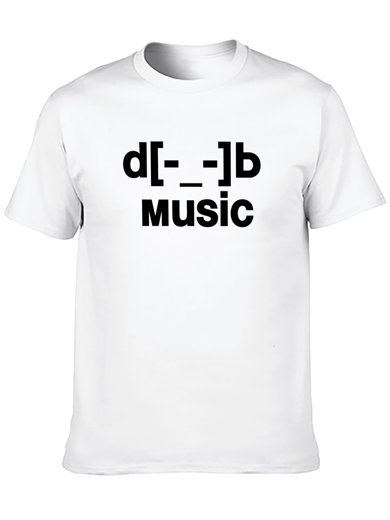 DJ Music Black Graphic Tee