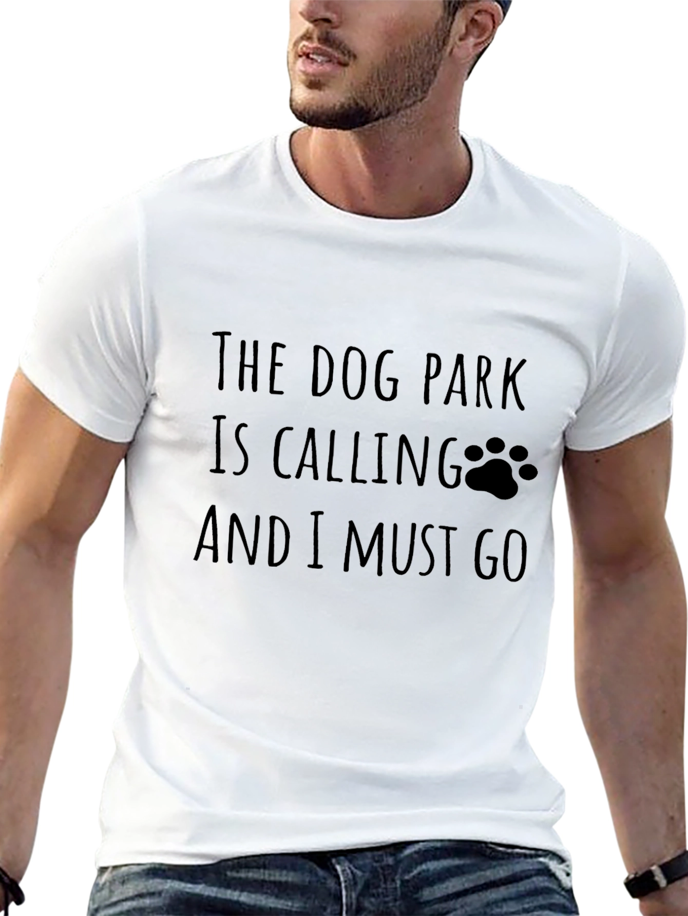 Dog Park Calling Graphic Tee