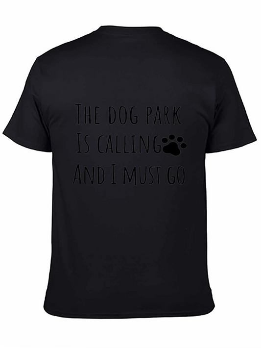 Dog Park Calling Graphic Tee