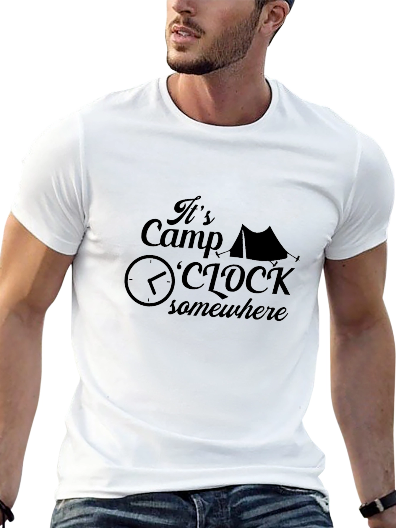 Its Camp OClock Somewhere T-Shirt