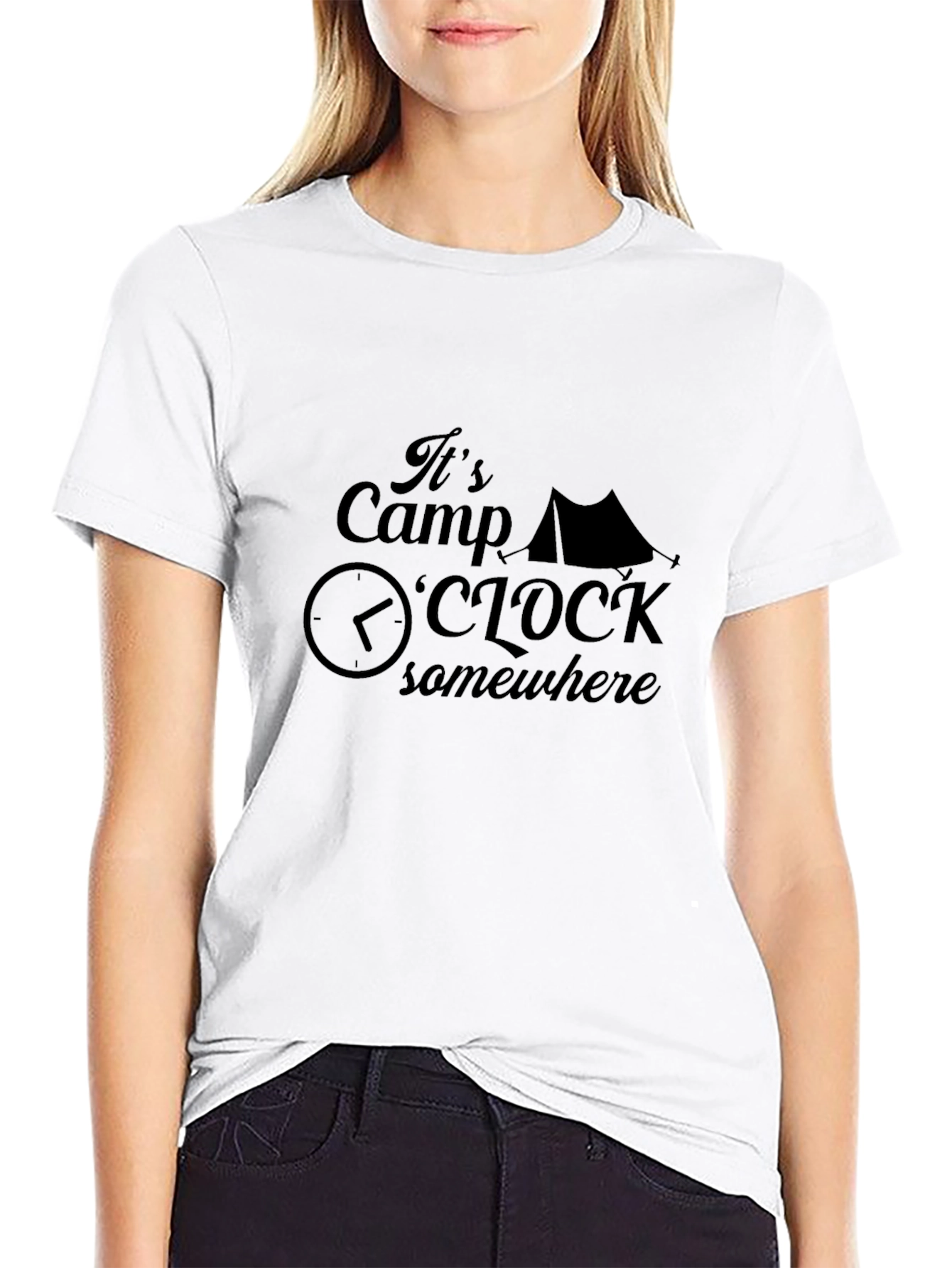 Its Camp OClock Somewhere T-Shirt