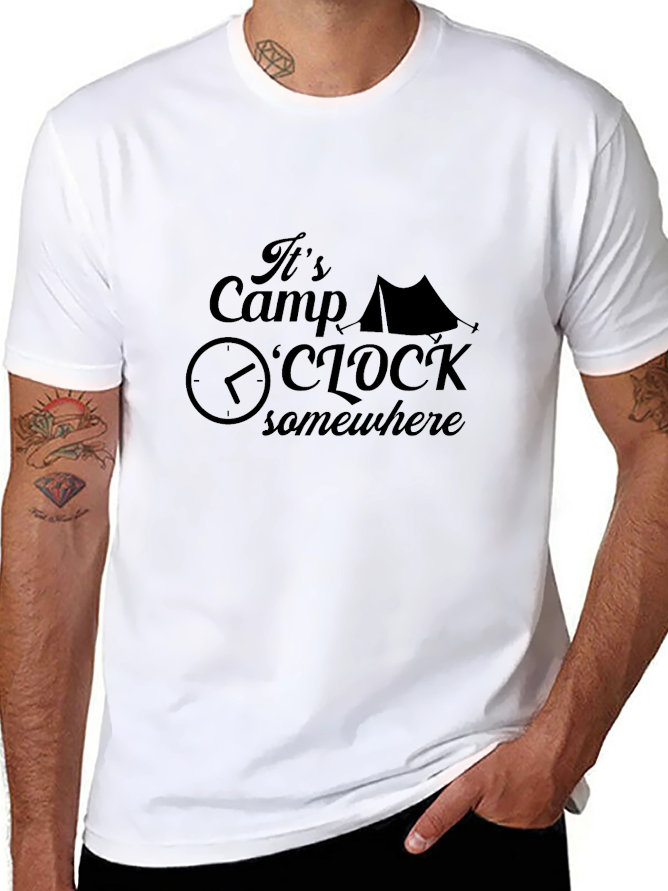 Its Camp OClock Somewhere T-Shirt