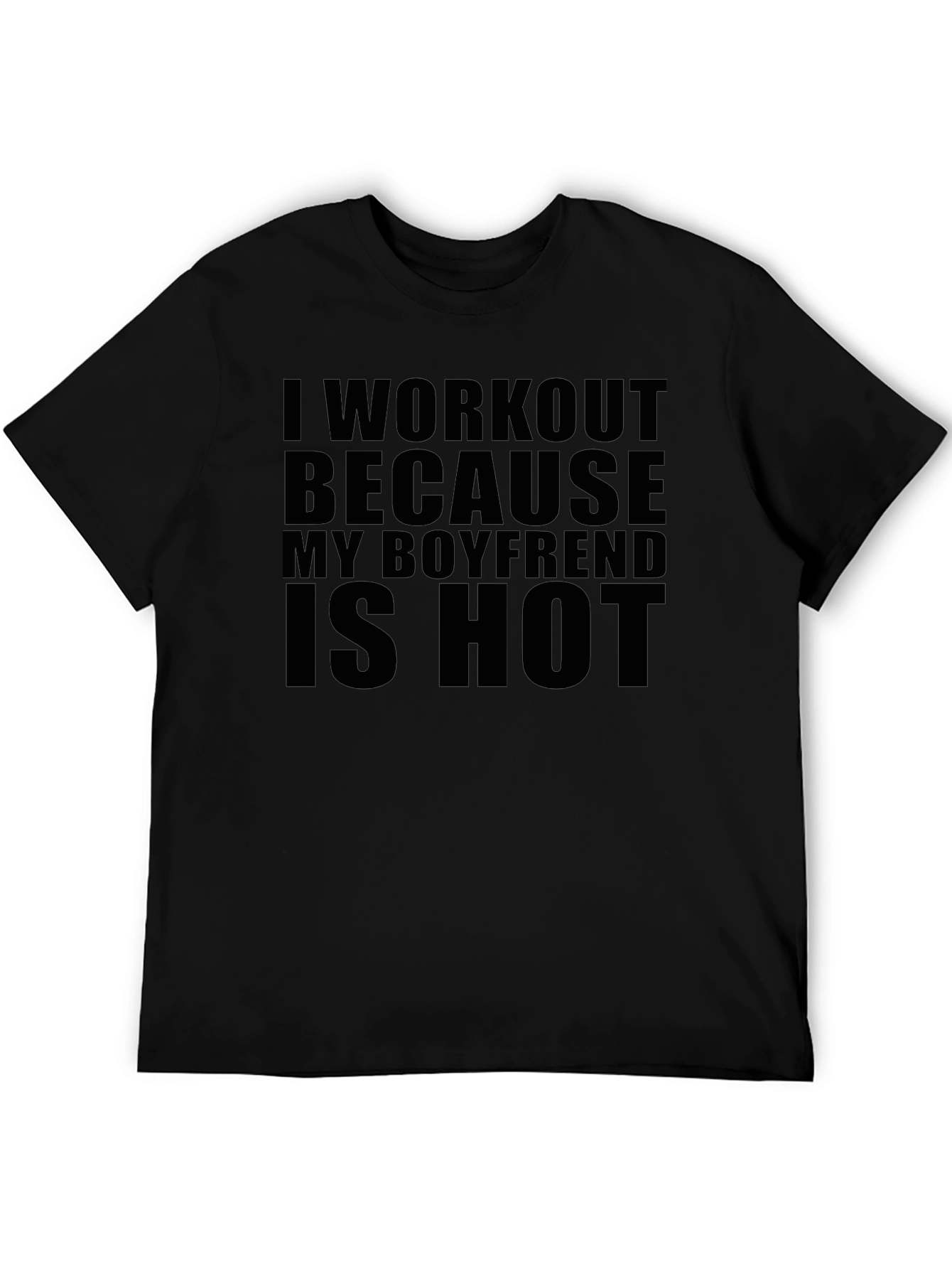 Workout Boyfriend Hot Graphic Tee