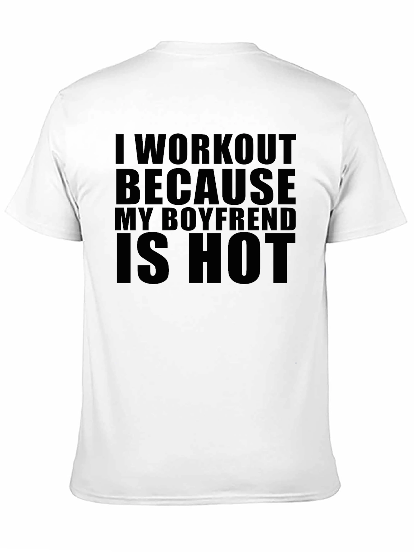 Workout Boyfriend Hot Graphic Tee