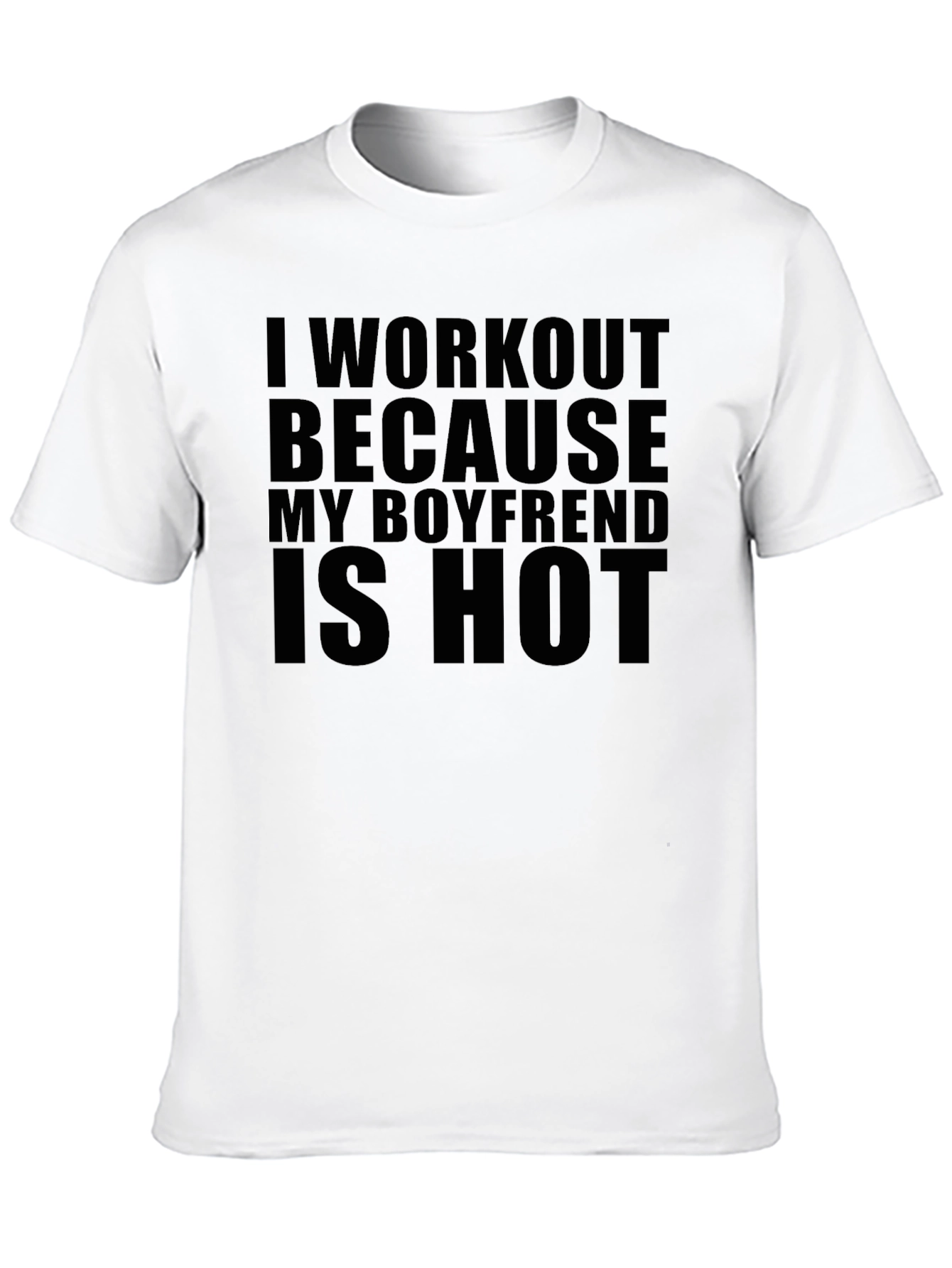 Workout Boyfriend Hot Graphic Tee