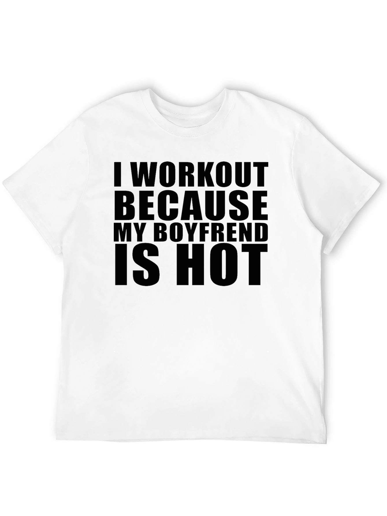 Workout Boyfriend Hot Graphic Tee