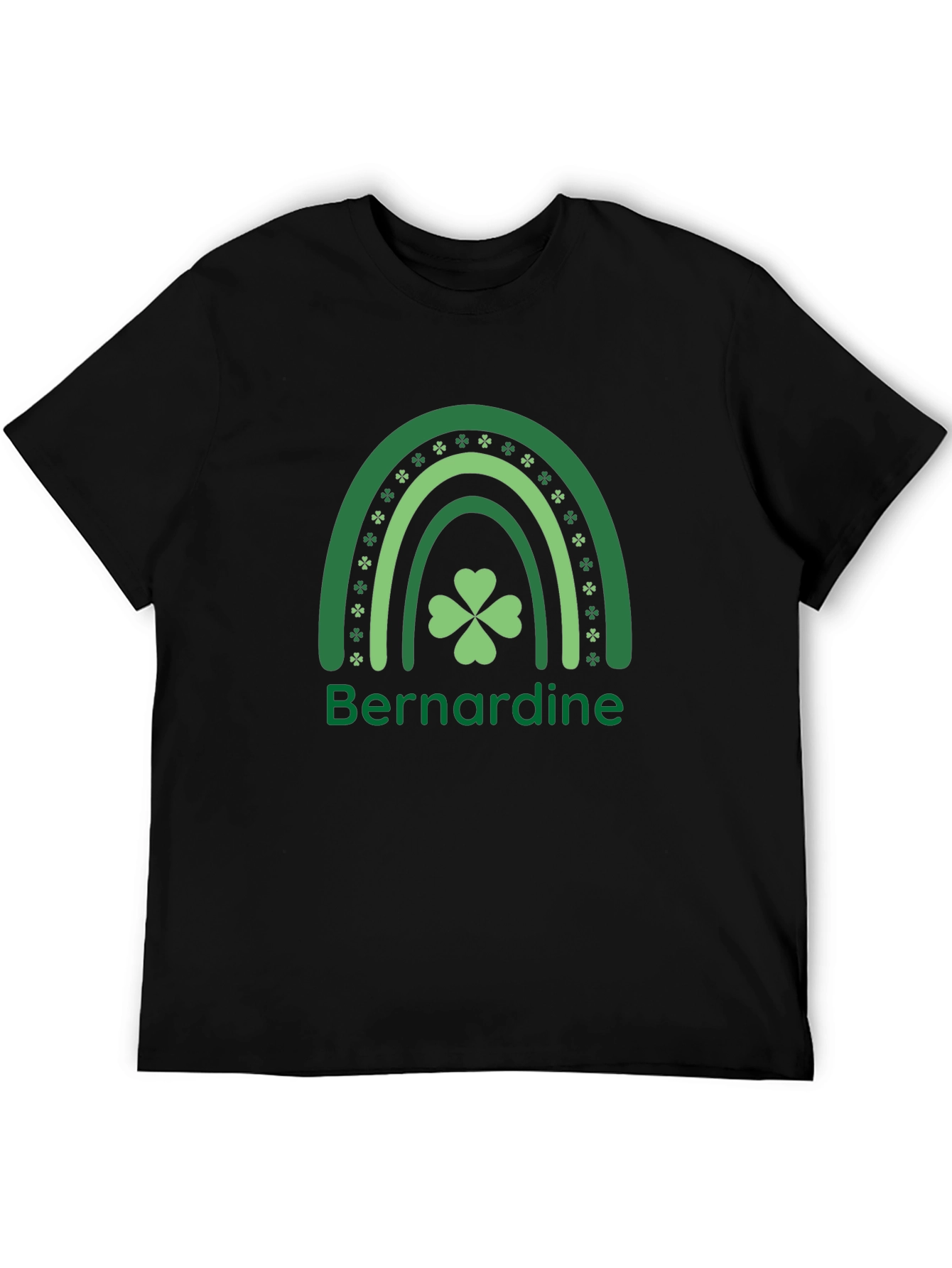 St. Patricks Day Rainbow Name T-Shirt