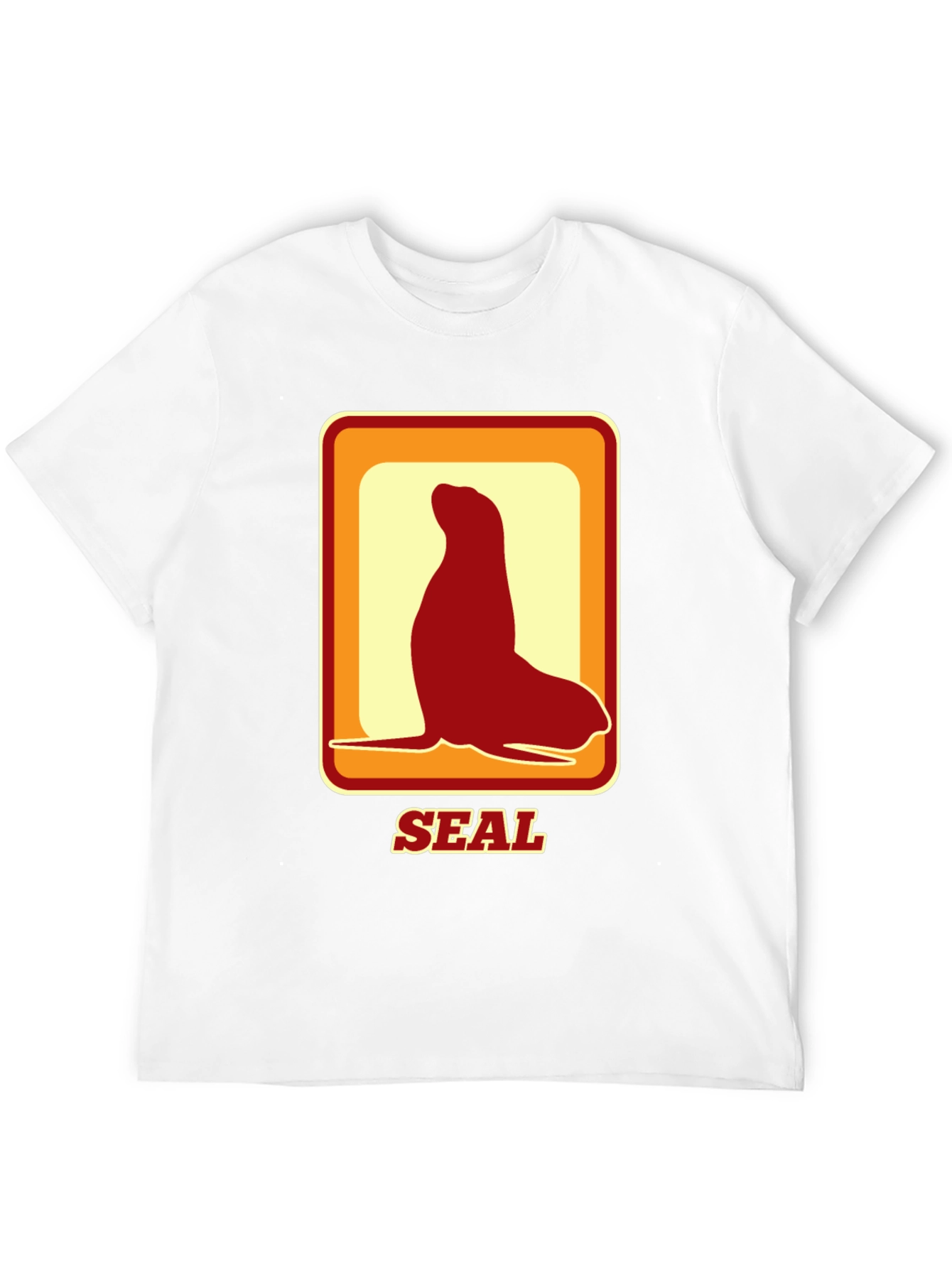 Retro Seal T-Shirt - Black Tee