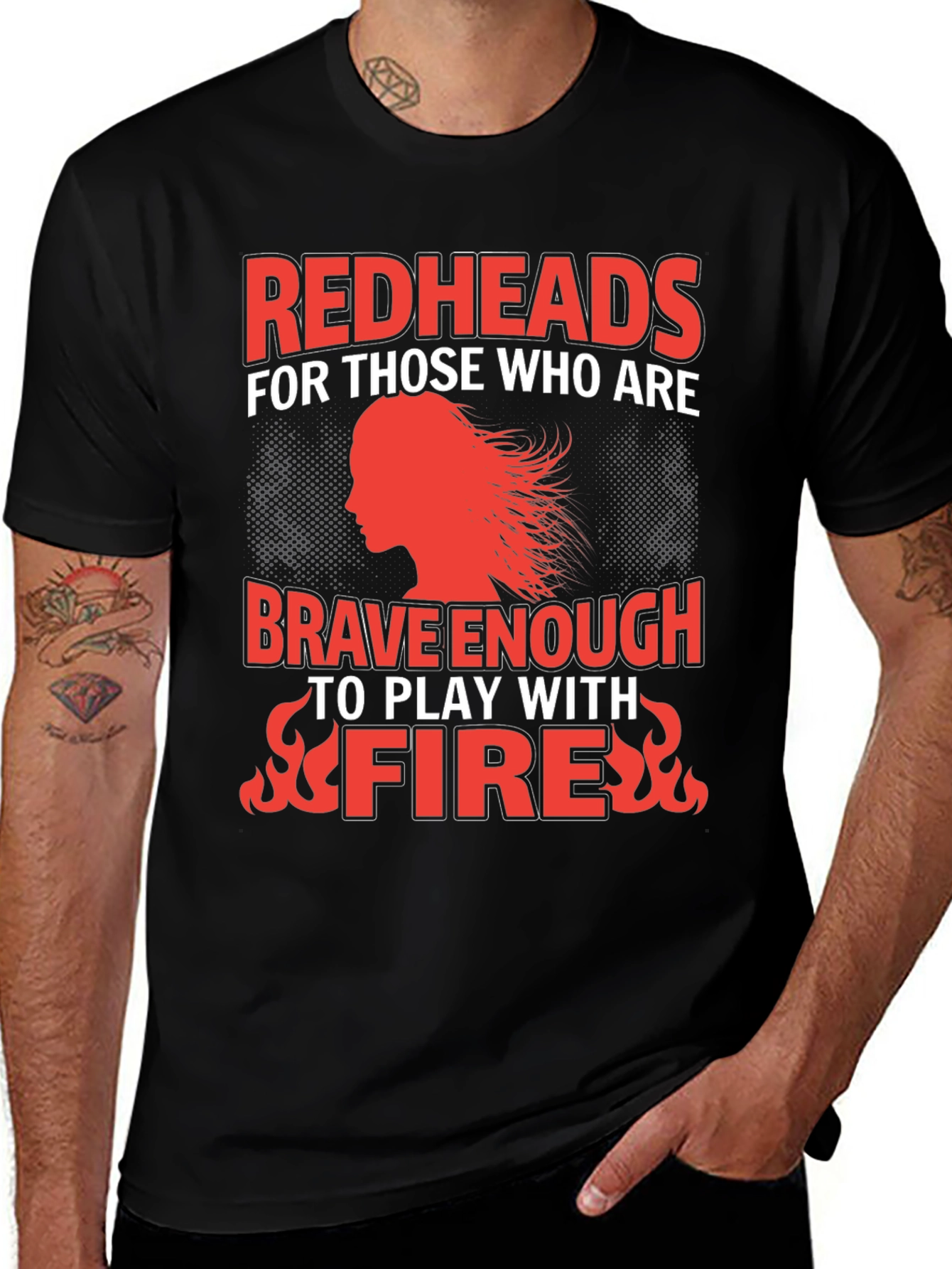 Redheads Play With Fire Graphic Tee