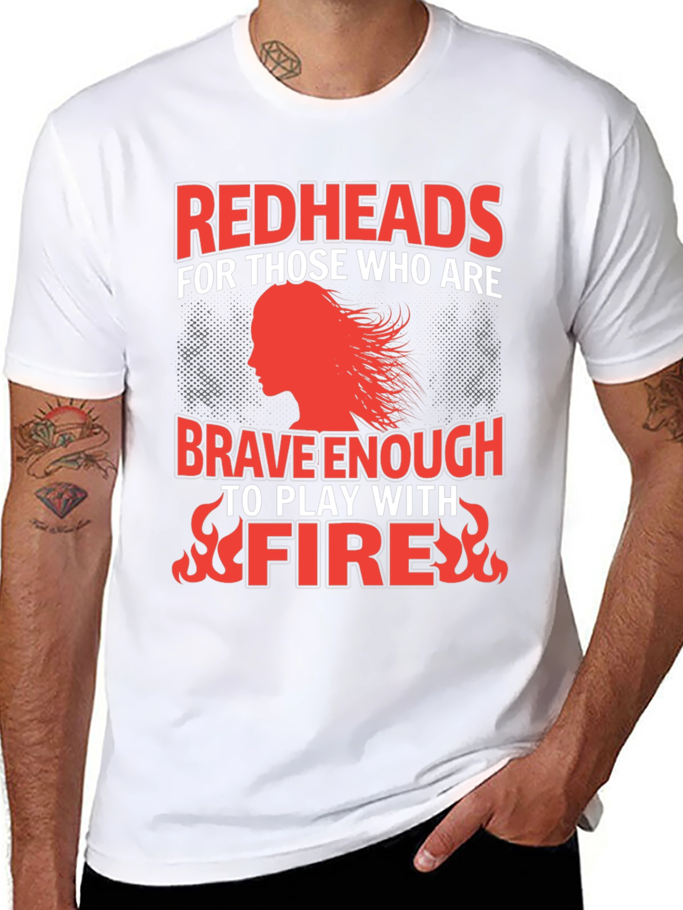 Redheads Play With Fire Graphic Tee