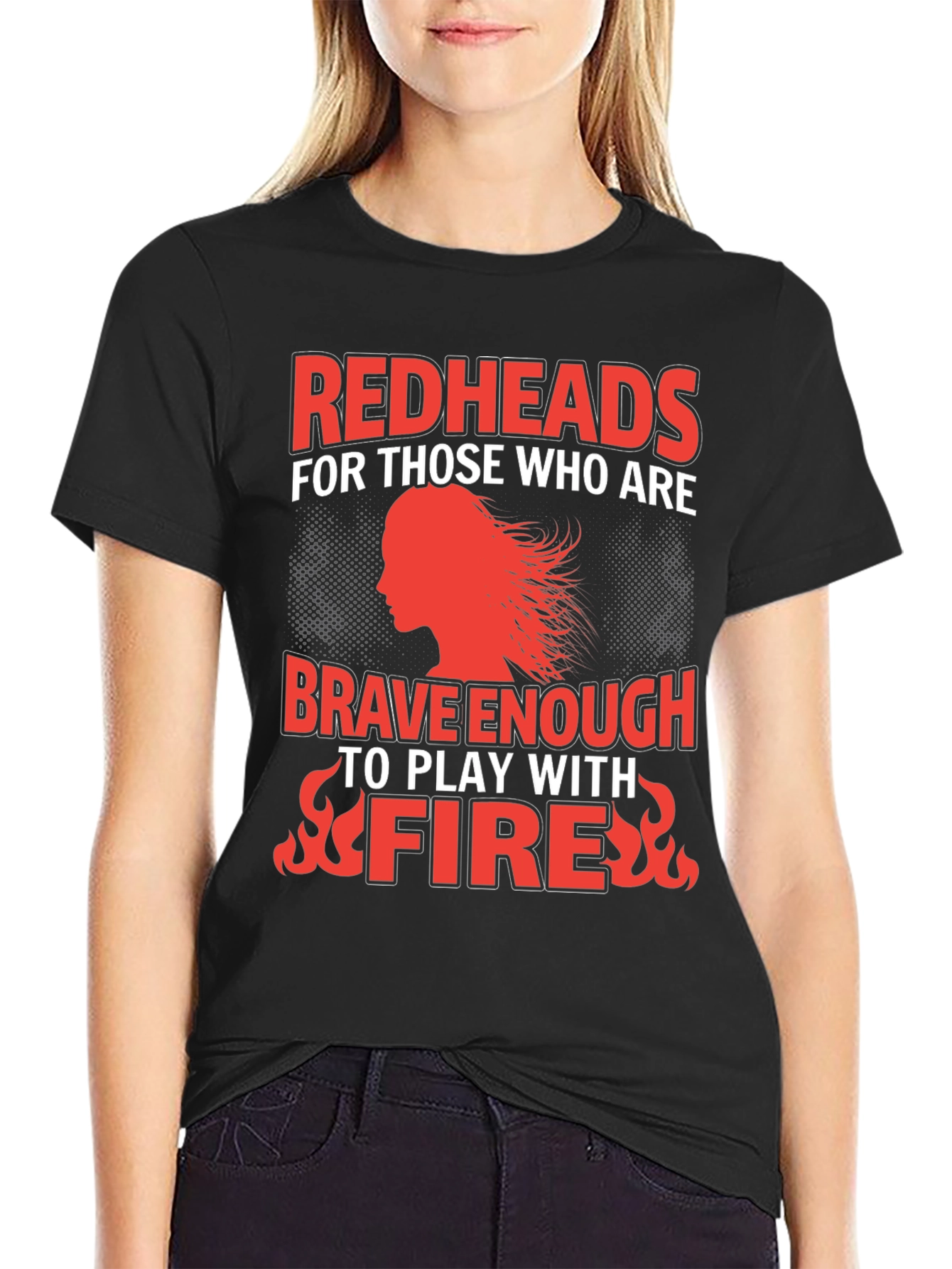 Redheads Play With Fire Graphic Tee