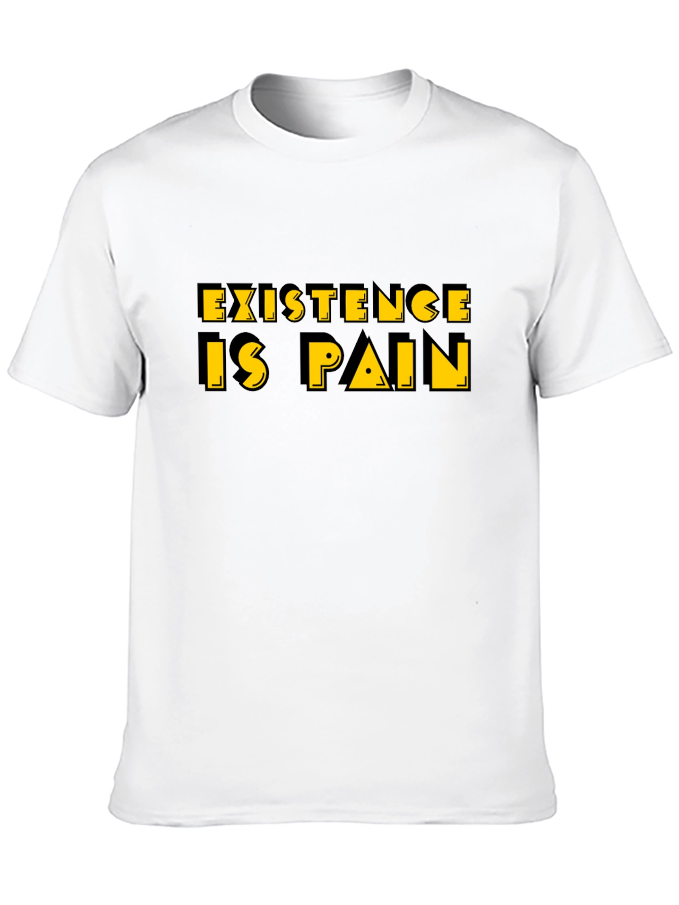 Existence is Pain T-Shirt - Black Graphic Tee