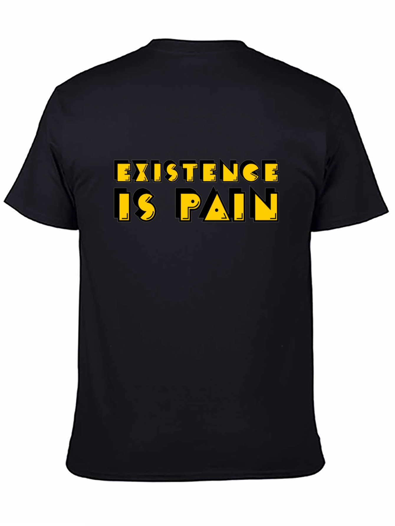Existence is Pain T-Shirt - Black Graphic Tee