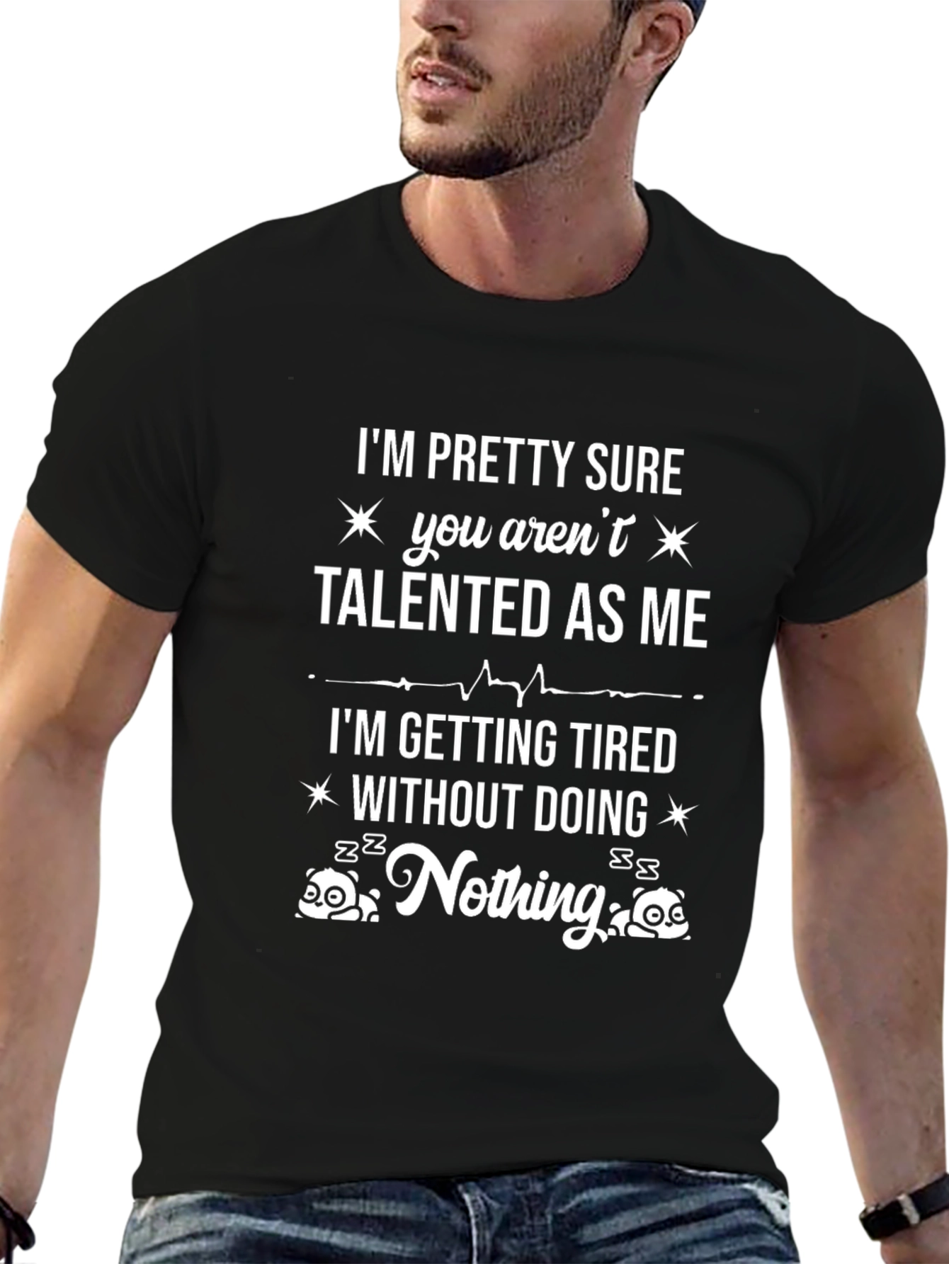 Talented As Me Funny Graphic Tee