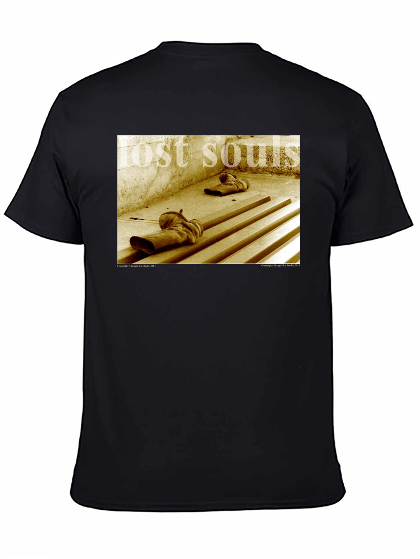 Lost Souls Graphic Tee - Distressed Print
