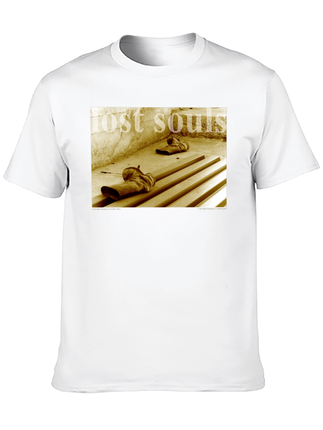 Lost Souls Graphic Tee - Distressed Print