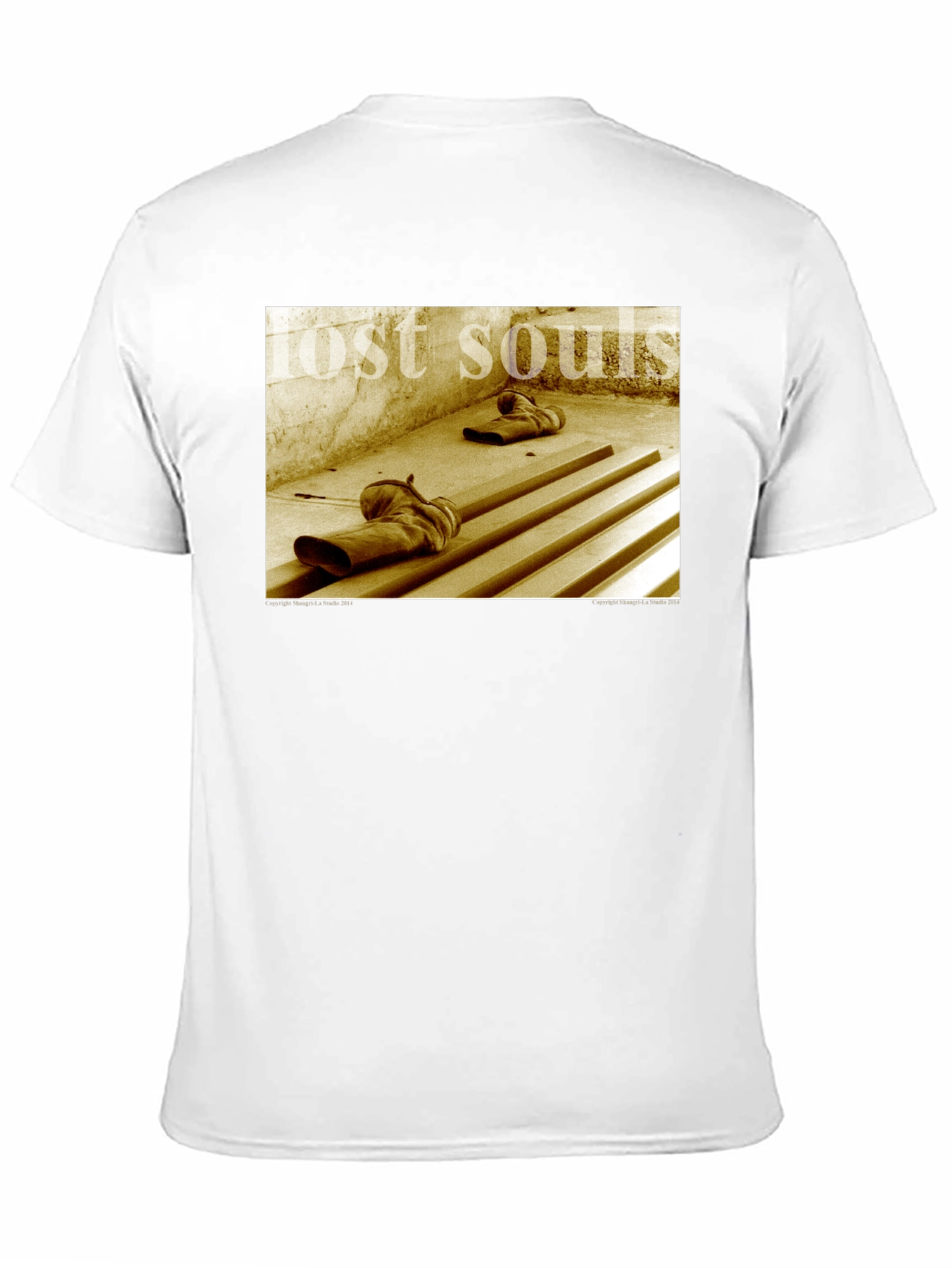 Lost Souls Graphic Tee - Distressed Print