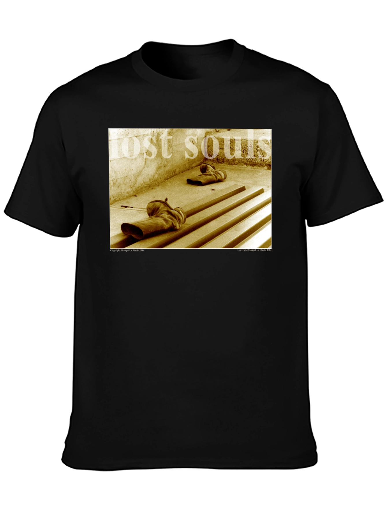 Lost Souls Graphic Tee - Distressed Print