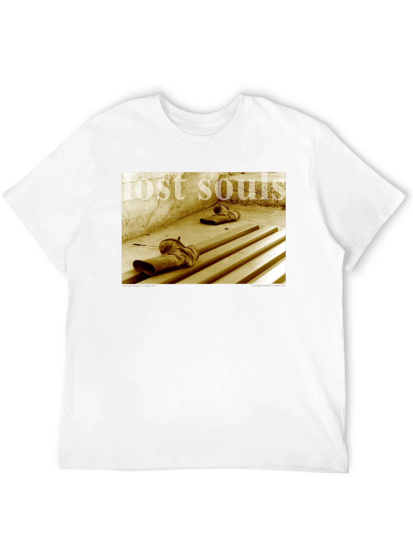 Lost Souls Graphic Tee - Distressed Print