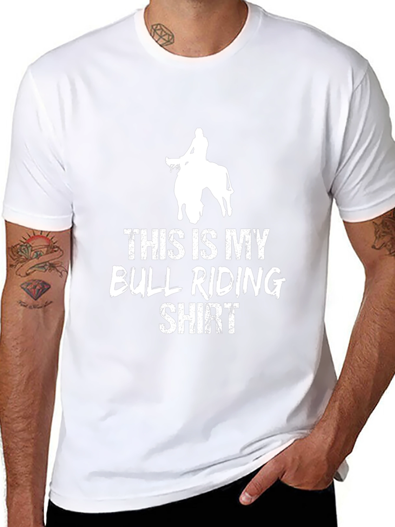 Bull Riding Shirt - Rodeo Style