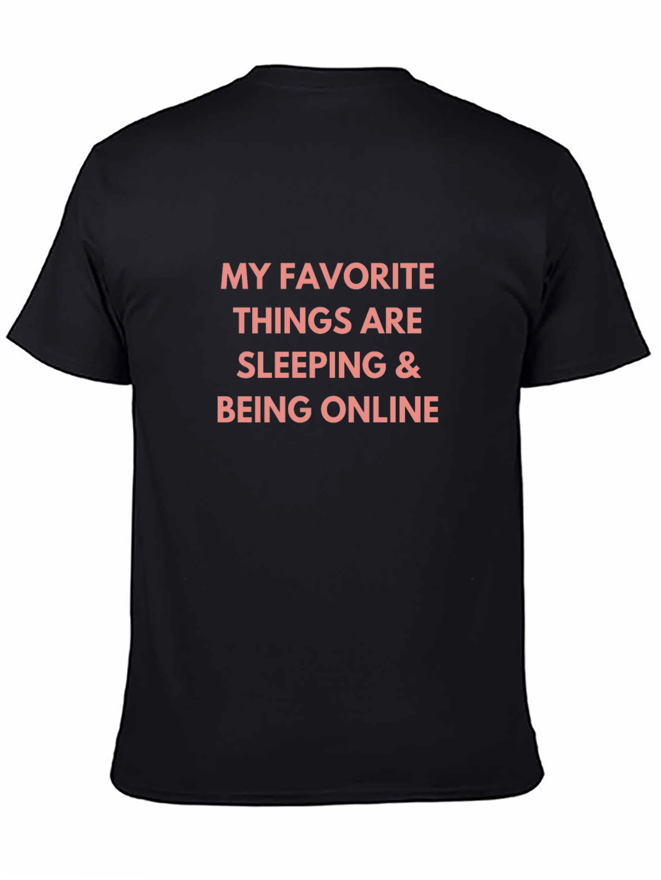 Funny Sleeping & Online T-Shirt