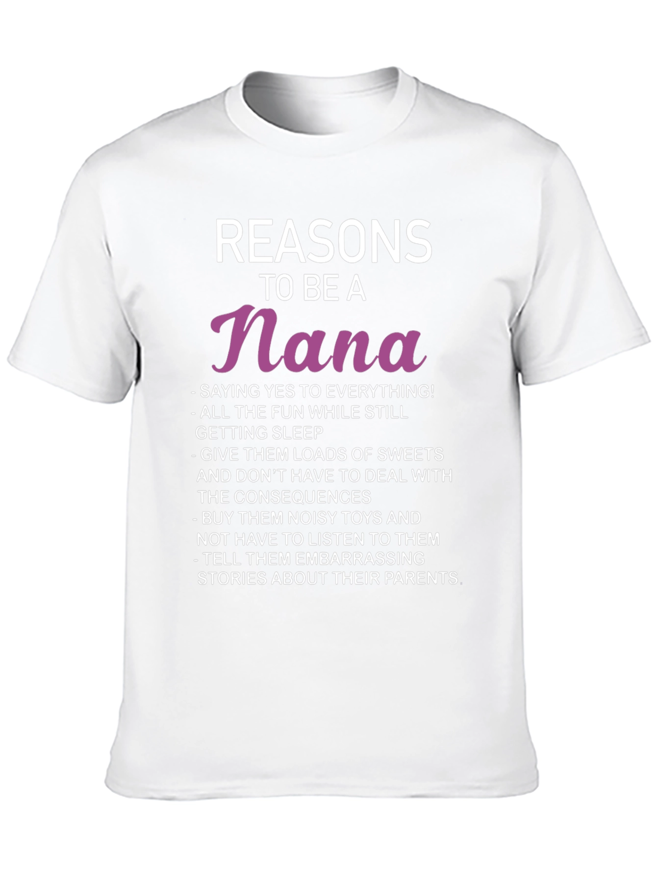Reasons To Be A Nana T-Shirt