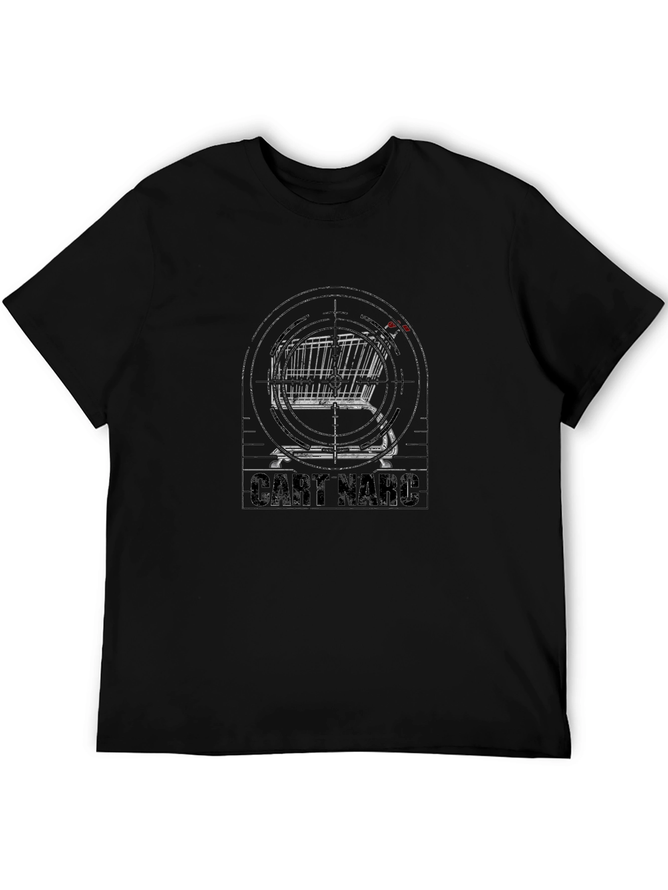 Cart Narc T-Shirt - Black Graphic Tee