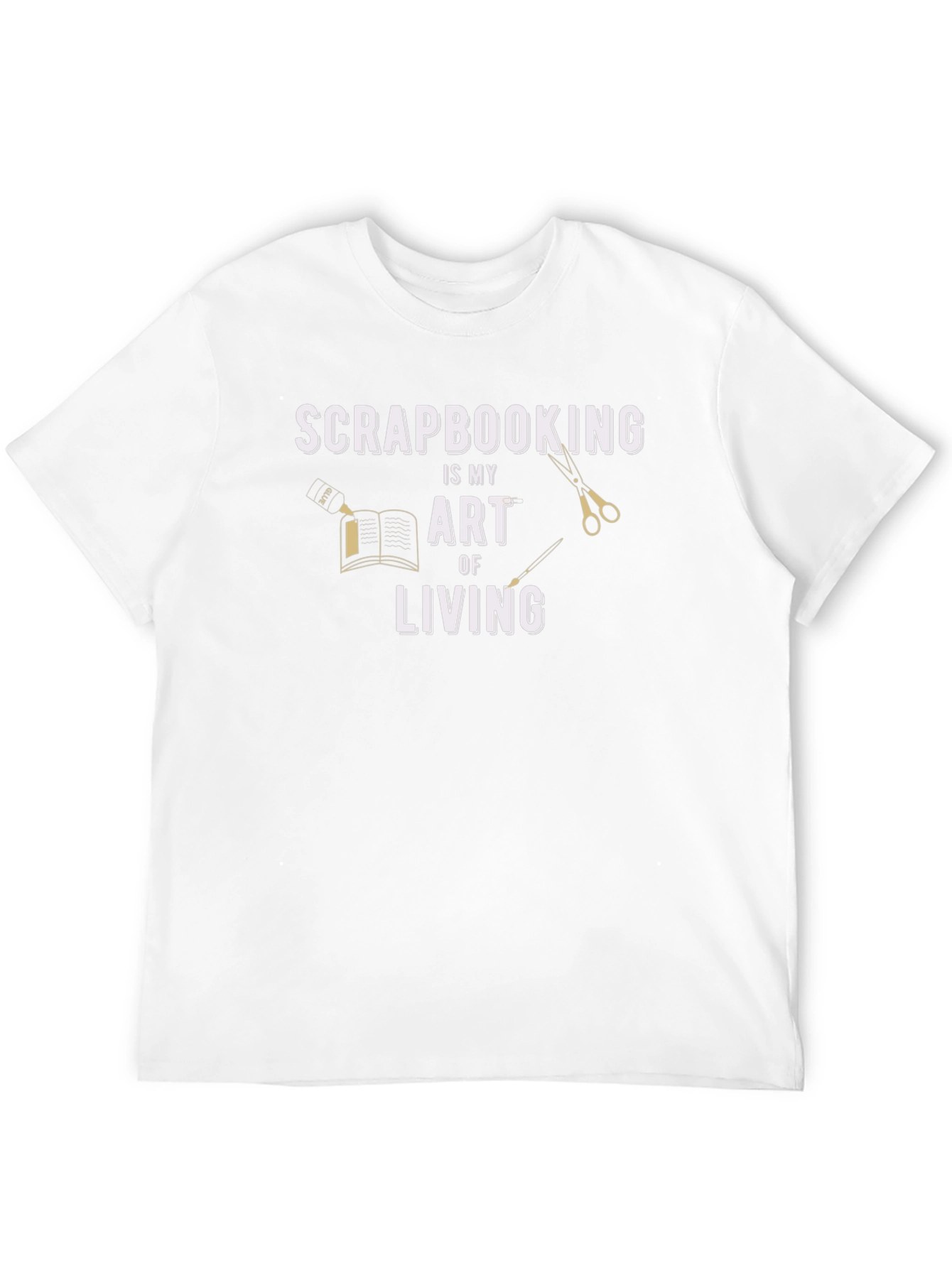 Scrapbooking is My Art of Living T-Shirt