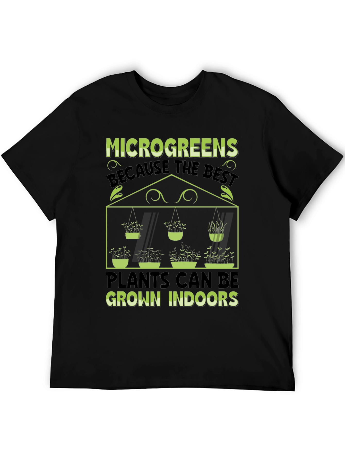 Microgreens Indoor Gardening T-Shirt