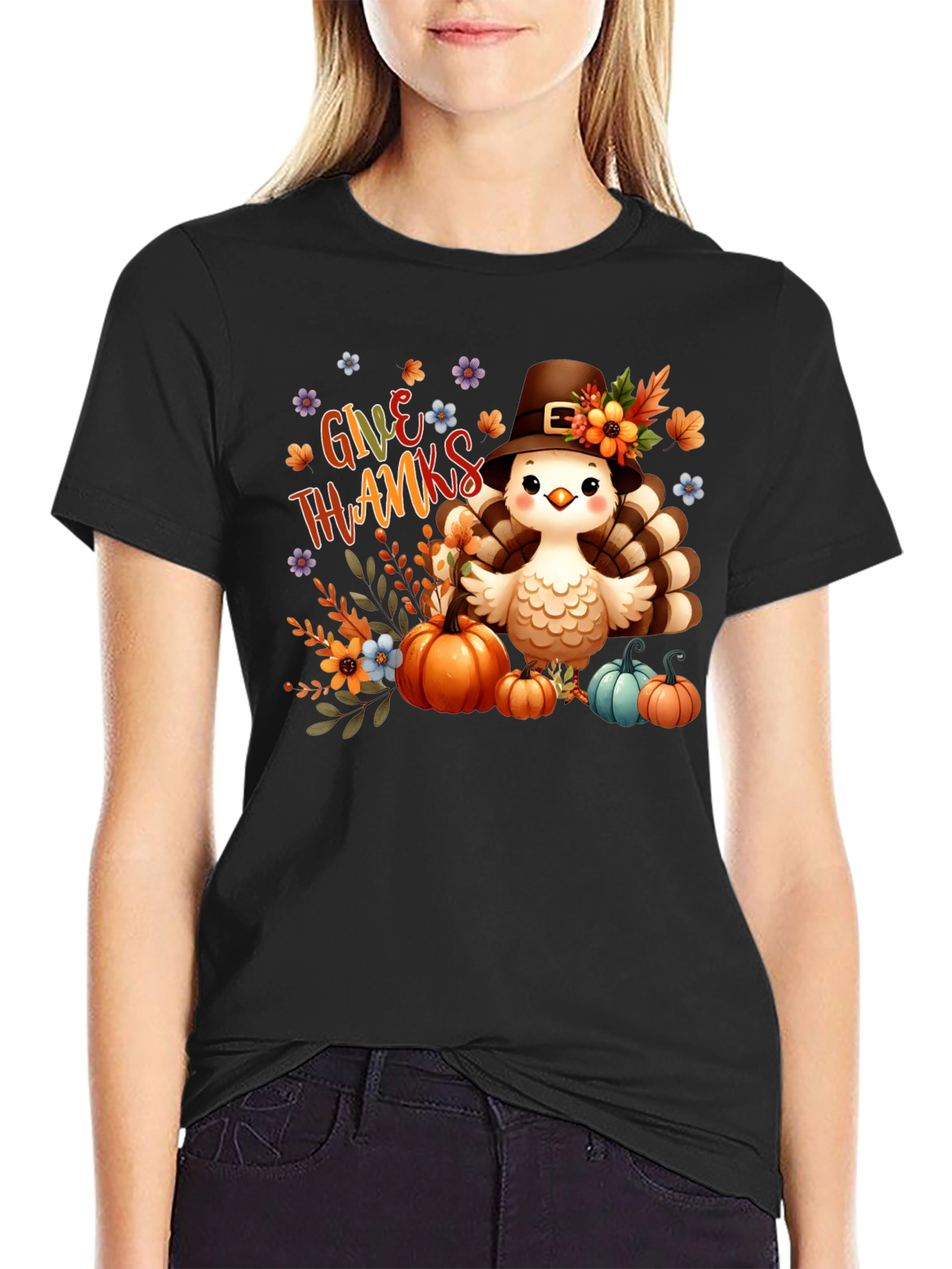 Give Thanks Turkey Tee