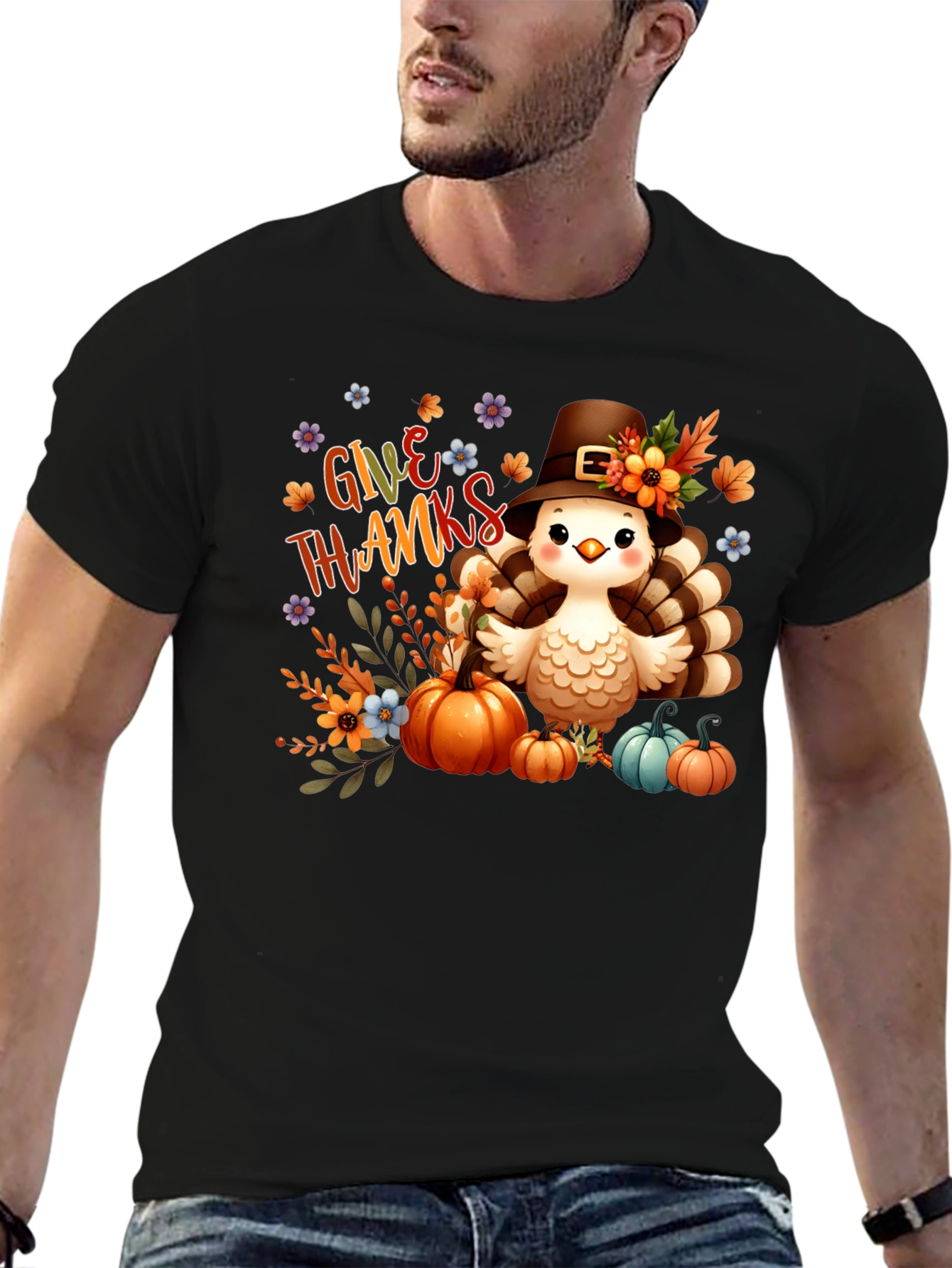 Give Thanks Turkey Tee