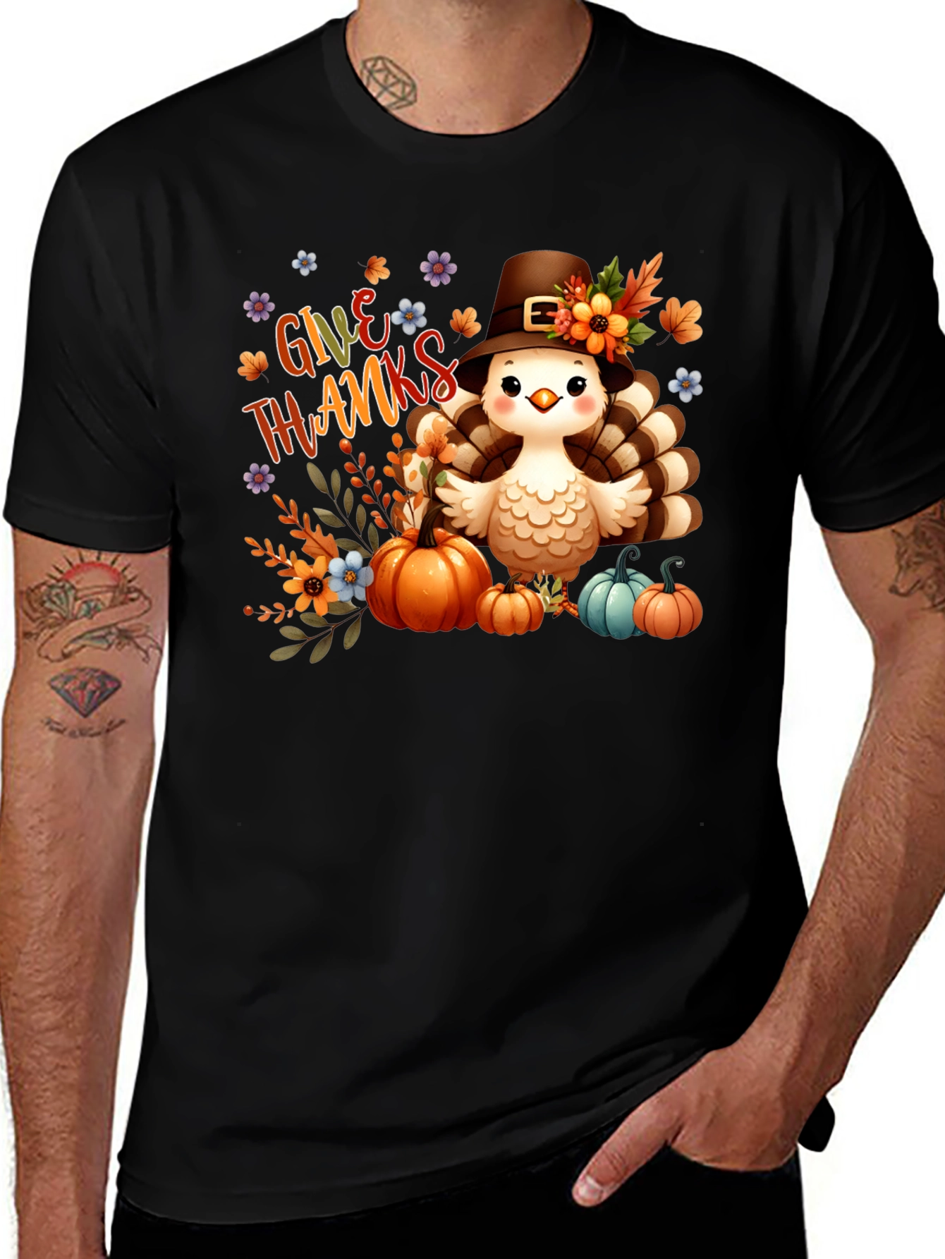 Give Thanks Turkey Tee