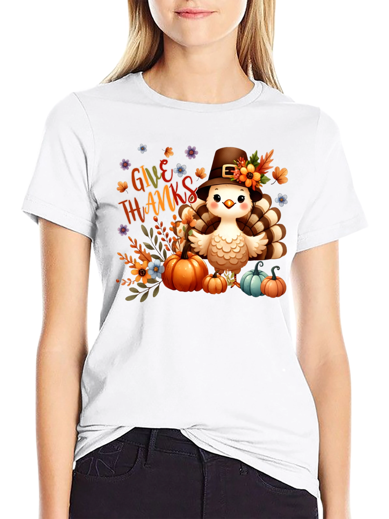 Give Thanks Turkey Tee