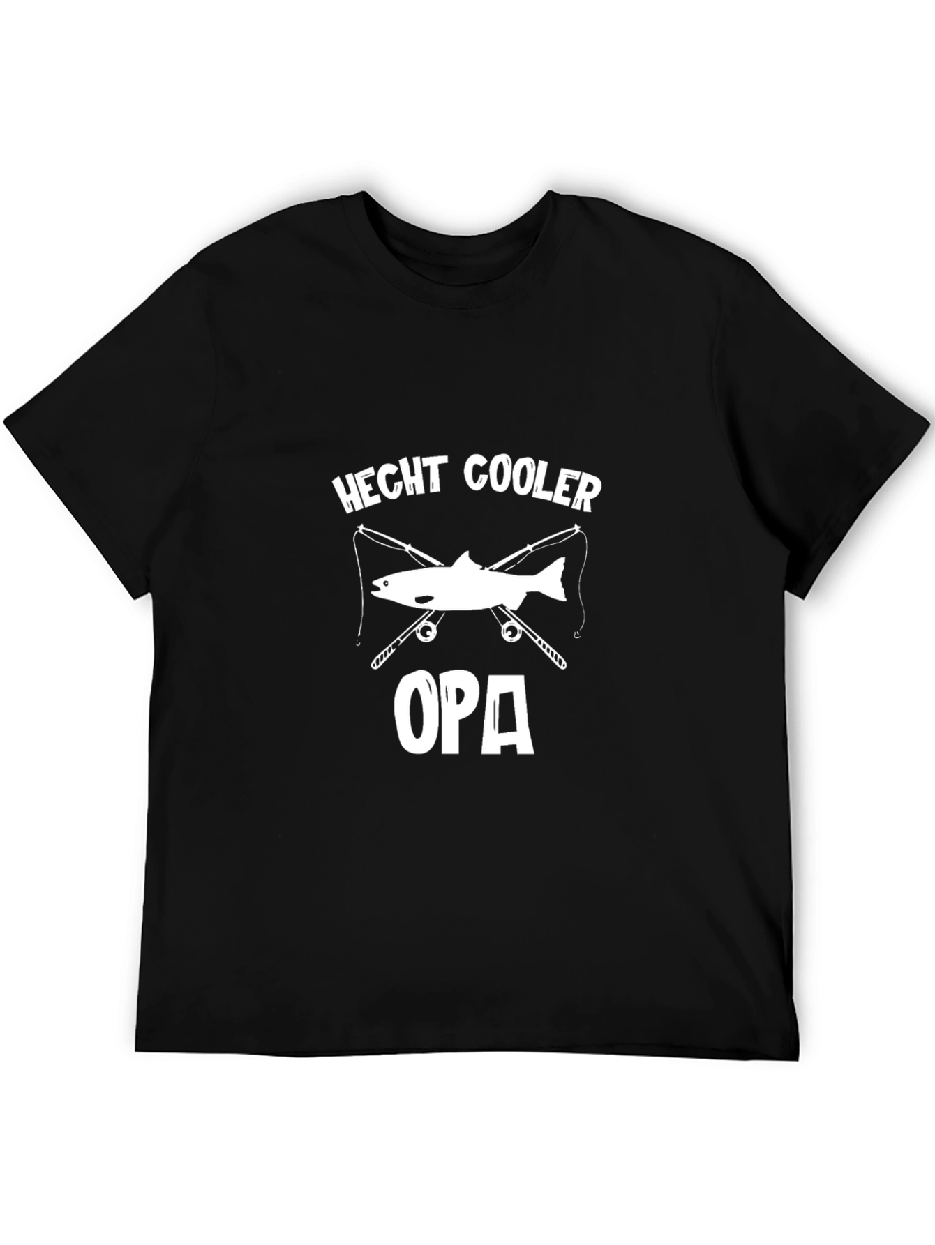 Hecht Cooler Opa Fishing T-Shirt