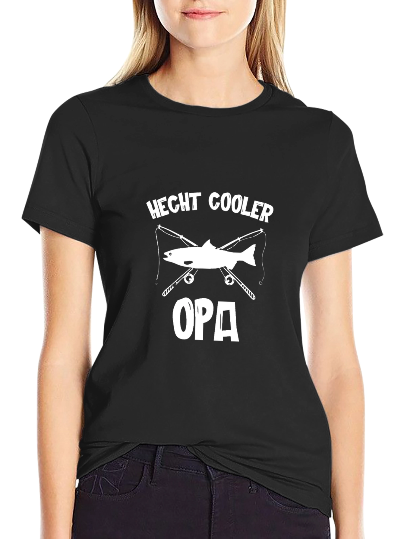 Hecht Cooler Opa Fishing T-Shirt