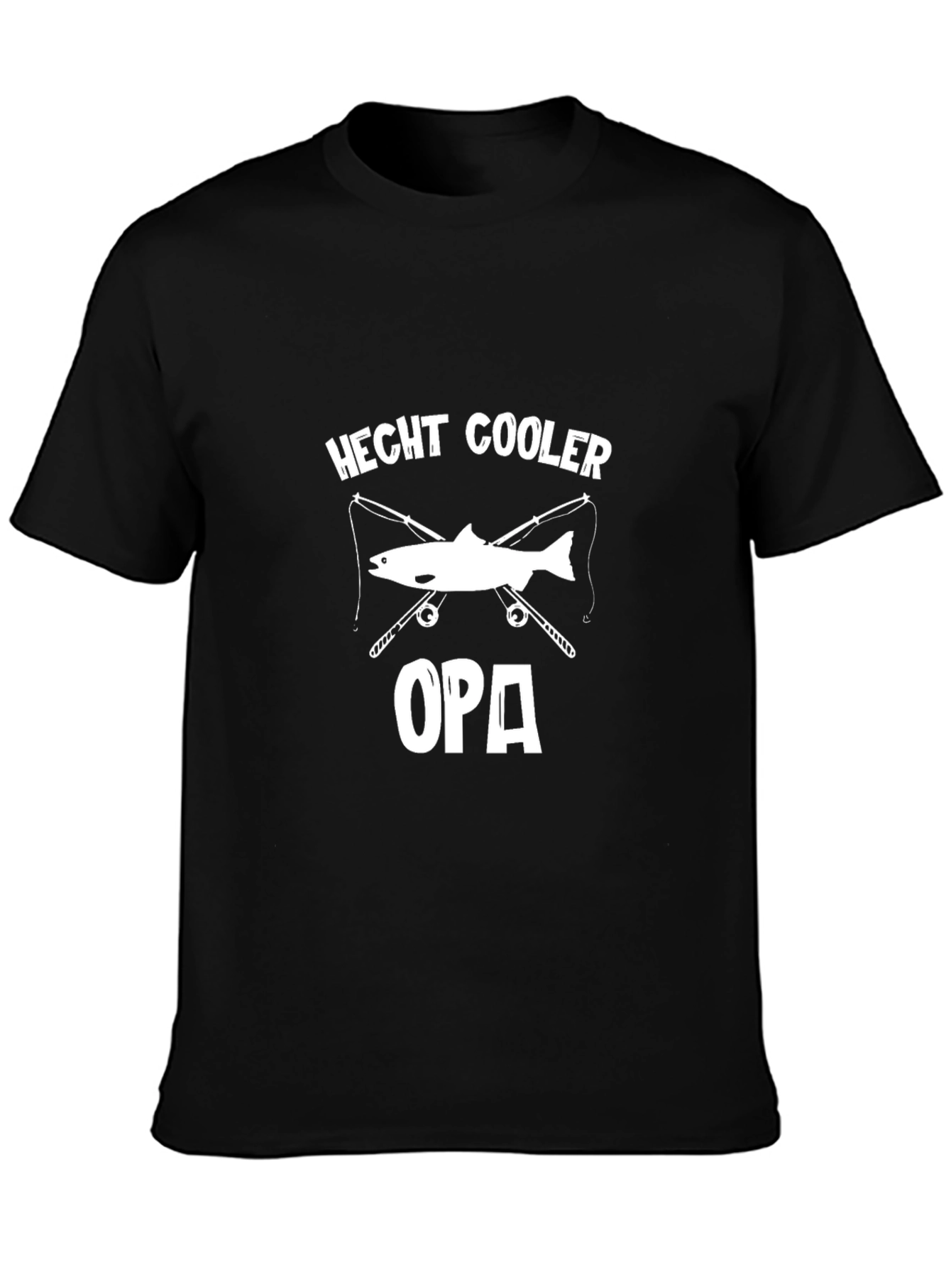 Hecht Cooler Opa Fishing T-Shirt