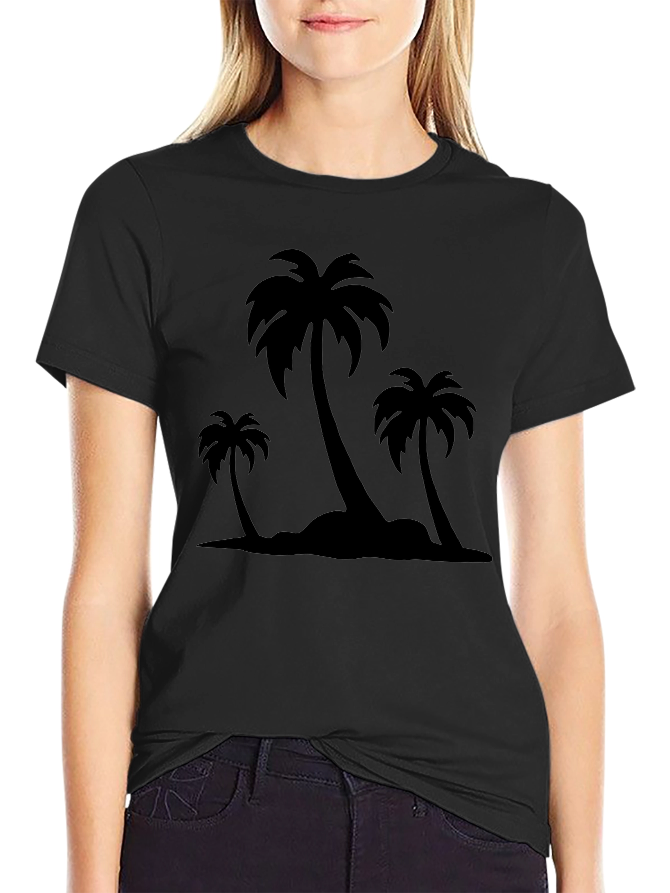 Palm Tree Graphic Tee - Island Vibes T-Shirt