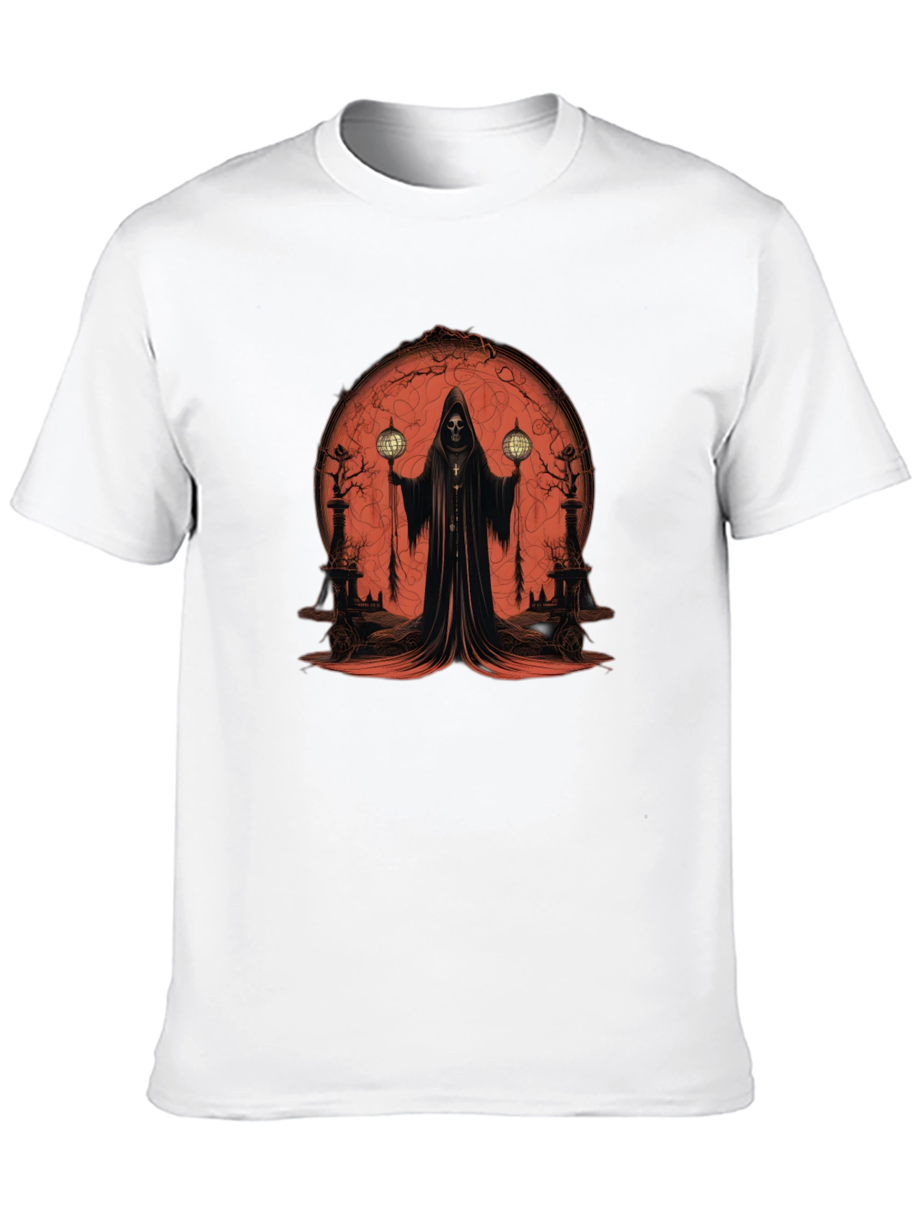 Grim Reaper Graphic Tee - Mens Black T-Shirt