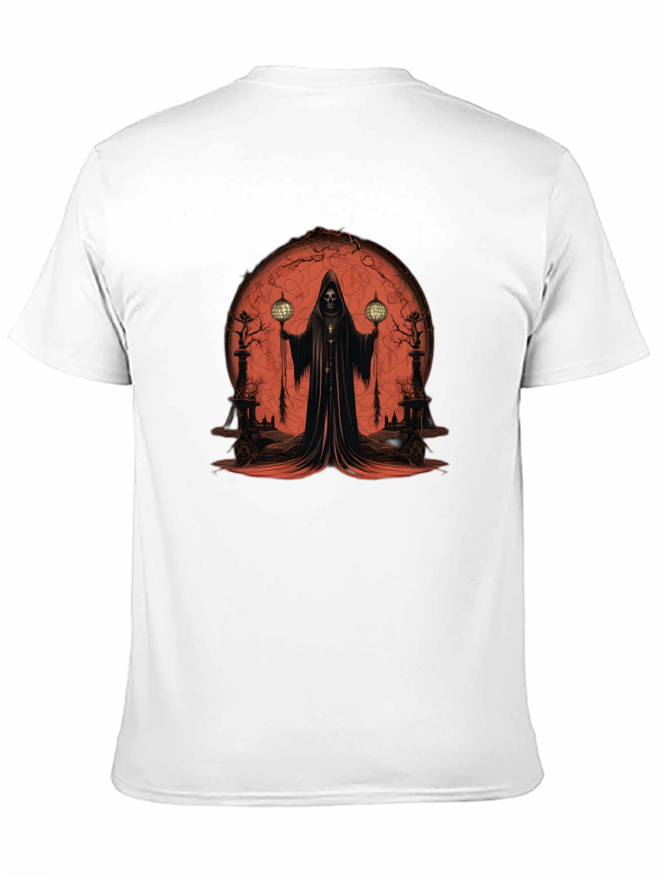 Grim Reaper Graphic Tee - Mens Black T-Shirt