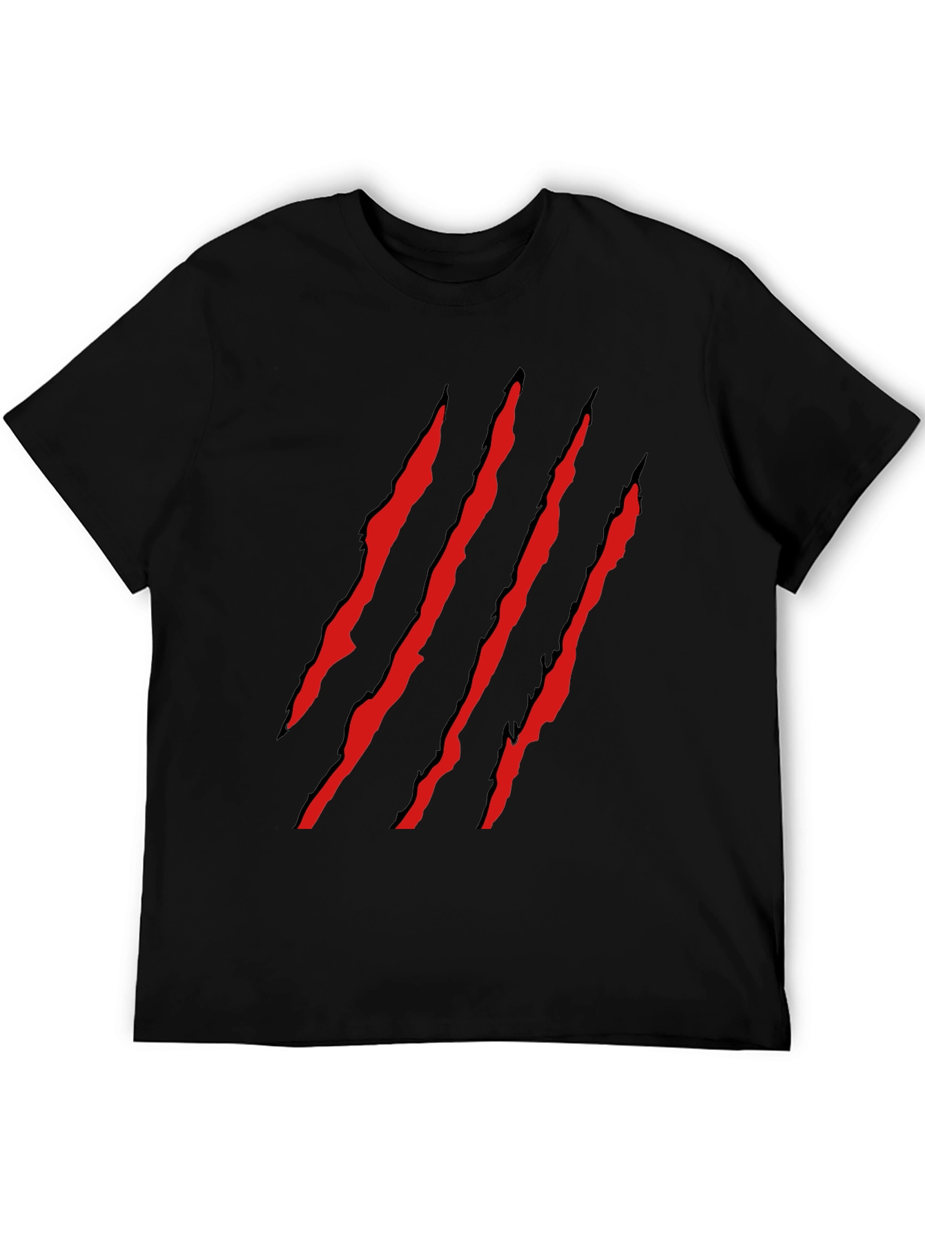 Claw Slash Graphic Tee - Black