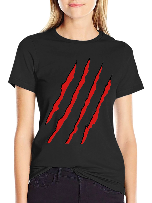 Claw Slash Graphic Tee - Black