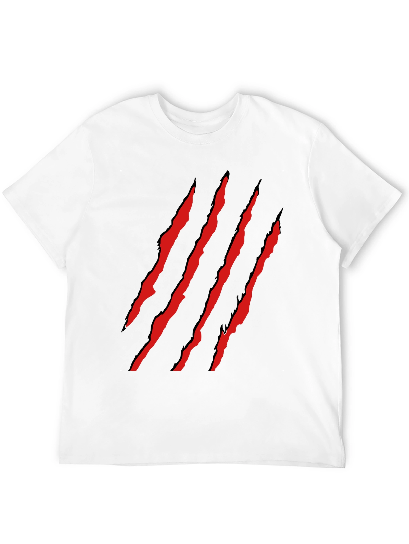Claw Slash Graphic Tee - Black
