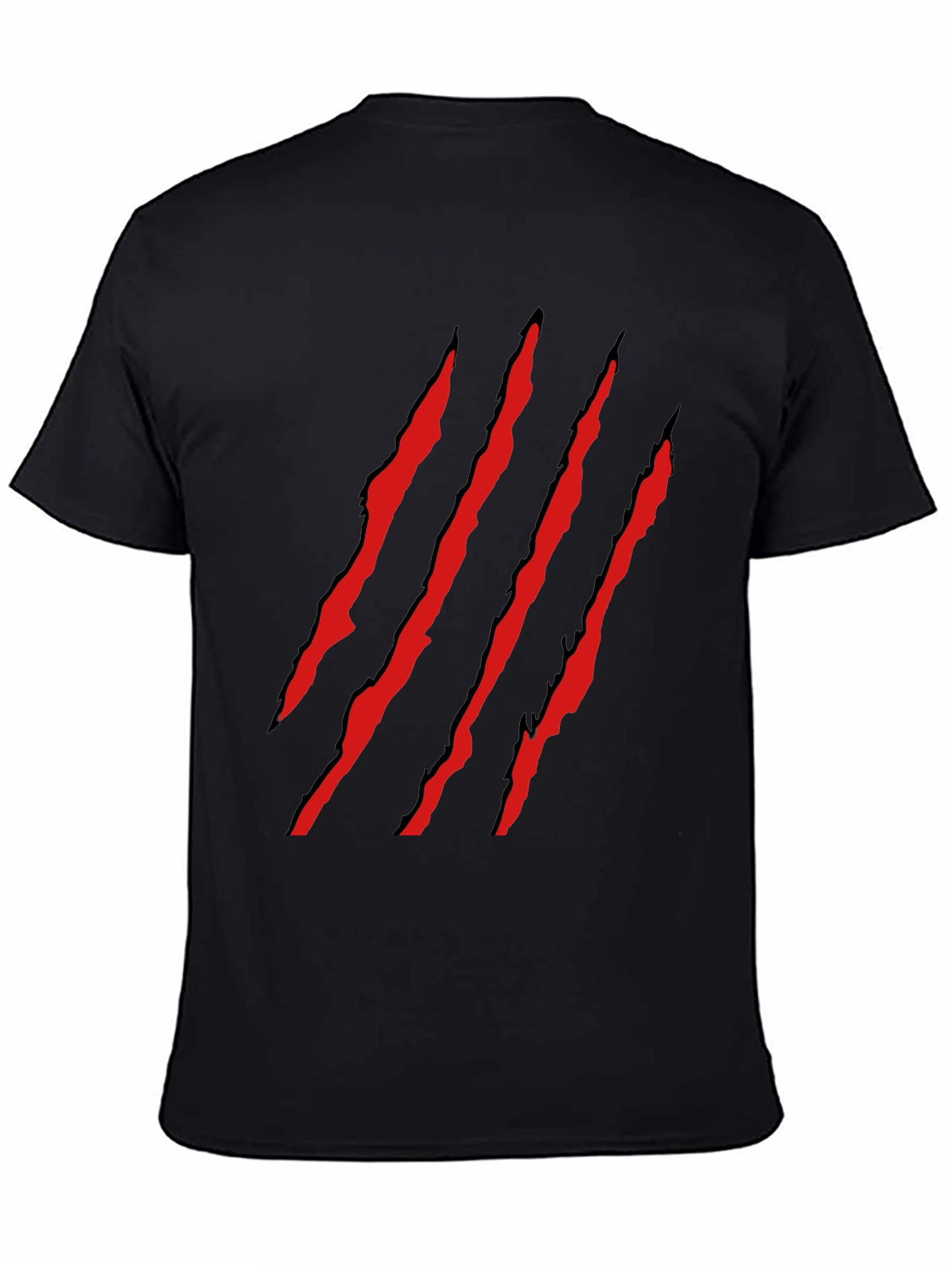 Claw Slash Graphic Tee - Black