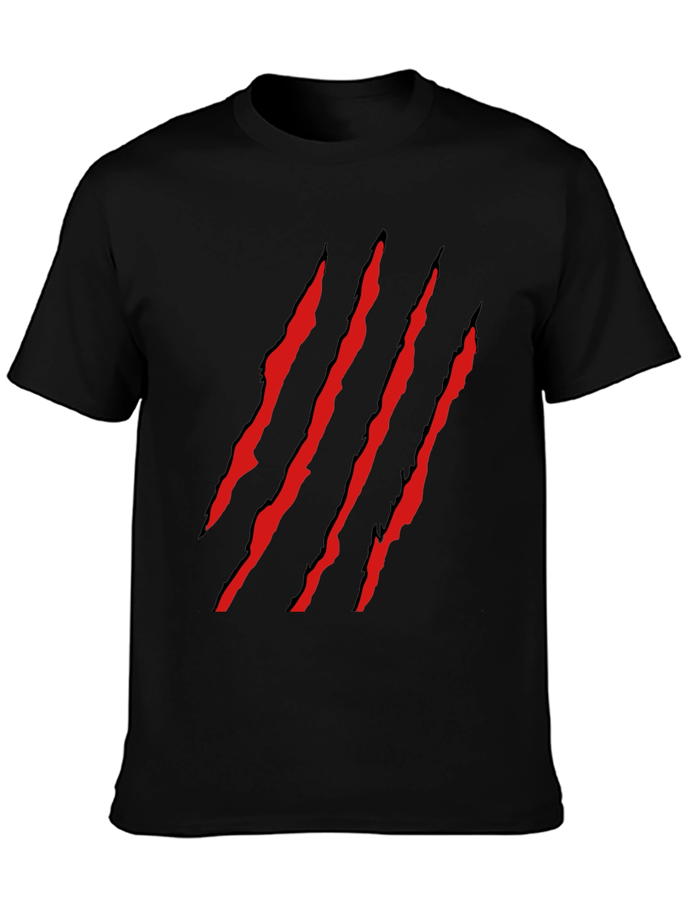Claw Slash Graphic Tee - Black