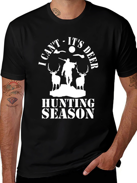 Funny Deer Hunting Season Graphic Tee