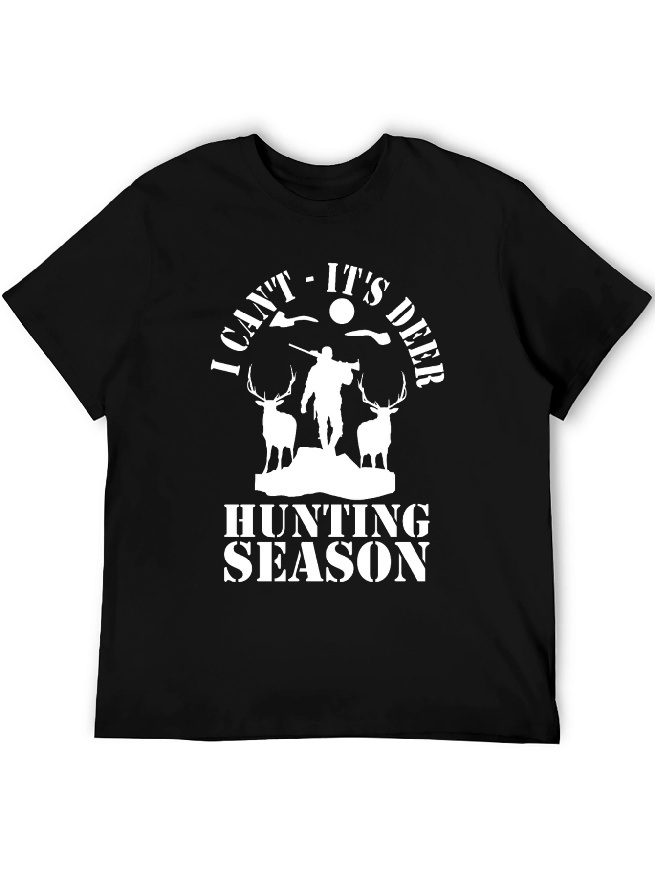 Funny Deer Hunting Season Graphic Tee