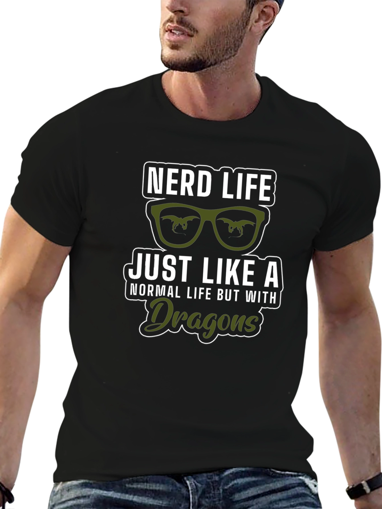 Nerd Life Dragon T-Shirt